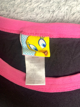 Load image into Gallery viewer, Tweety Bird Shirt Womens Large Black Ladies Sleepwear Sleepshirt Warner Bros