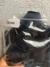 Load image into Gallery viewer, Lauren Ralph Lauren Sweater Womens Large Black Shawl Collar Toggle Outerwear