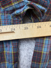 Load image into Gallery viewer, Ralph Lauren Shirt Adult Extra Large Blue Red Plaid Button Up Green Pony Mens