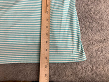 Load image into Gallery viewer, Peter Millar Shirt Adult Large Blue Striped Crown Golf Polo Performance Mens