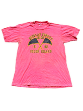 Load image into Gallery viewer, VTG Douglas County High School Shirt Womens Large Pink Color Guard 90s USA Lady