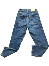 Load image into Gallery viewer, ZARA Jeans Womens 4 (27x27) Blue Denim Tapered Zip Fly 5 Pockets Casual Ladies