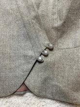 Load image into Gallery viewer, Peabody House Jacket Womens 11 (Large) Gray 100% Wool Nylon Blazer Ladies
