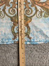 Load image into Gallery viewer, SPY Shirt Womens Medium Colorful Ladies Rhinestone Embellished Boho AOP Flower