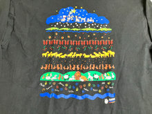 Load image into Gallery viewer, VTG Children's Art Project Shirt Adult Extra Large Black Cancer Center 90s Mens