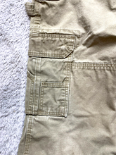 Load image into Gallery viewer, Wrangler Pants Adult 38x32 Taupe Riggs Carpenter Workwear Cargo Pockets Mens