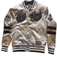 Load image into Gallery viewer, Billionaire Boys Club Jacket Adult Medium Sliver Majestic EVA Spell Out Mens NWT