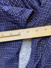 Load image into Gallery viewer, Ralph Lauren Shirt Adult Large Navy Blue Classic Fit Button Up Flannel Cuffs Men