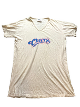 Load image into Gallery viewer, VTG Cheers Shirt Womens 2X Pale Peach Single Stitch Wolf & Sons USA 80s Plus
