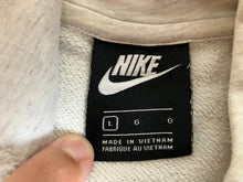 Load image into Gallery viewer, Nike Sweatshirt Adult Large Gray Swoosh Logo Hoodie Sweater Pullover Pocket Mens