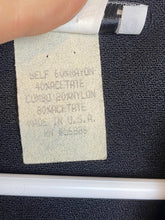 Load image into Gallery viewer, Vintage Taurus II Dress Womens 8 Medium Black Cocktail Sheath Rayon Nylon Ladies