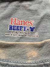 Load image into Gallery viewer, USA Swimming Speedo Shirt Adult Large Light Blue Training Camp Swim Hanes Mens