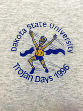 Load image into Gallery viewer, VTG Dakota State University Shirt Adult Extra Large Gray Single Stitch 90s Mens