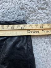 Load image into Gallery viewer, Commando Pants Womens 2X (29x27.5) Black Faux Leather Waistband Stretch Plus