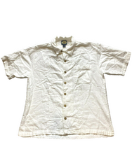 Load image into Gallery viewer, Tommy Bahama Shirt Adult Medium White Rayon Button Up Bartender Cocktail Mens
