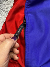 Load image into Gallery viewer, VTG Greg Lemond Jacket Adult Small Red Blue Covert to Vest Fleece Outdoor Mens