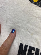 Load image into Gallery viewer, Wagons Of Steel Racing Shirt Adult Medium Wagon Drivers Never Lift Ringer Mens