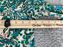 Load image into Gallery viewer, Lilly Pulitzer Dress Women Extra Small Green Blue Corine Sea Oat Beach Escapades