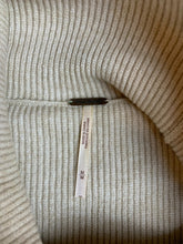 Load image into Gallery viewer, Free People Sweater Womens Medium Beige Turtleneck Oversized Pullover Ladies