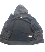 Load image into Gallery viewer, The North Face Jacket Adult Small Full Zip Hoodie Stripes Fleece Thumbhole Mens