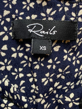 Load image into Gallery viewer, Rails Romper Womens Extra Small Navy AOP Floral Hippie Boho Rayon Viscose Ladies