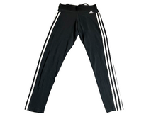 Load image into Gallery viewer, Adidas Pants Womens Medium (26x26) Black Three Stripe Training Yoga Active Sport