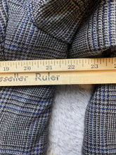 Load image into Gallery viewer, Tommy Hilfiger Sport Coat Mens 42L Gray Blue 100% Wool Suit Blazer Houndstooth