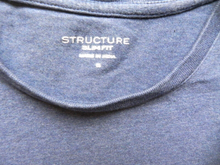 Load image into Gallery viewer, Structure Shirt Womens Small Slim Fit Plain Solid Short Sleeve Crew Neck Ladies