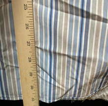 Load image into Gallery viewer, Lorenzini Shirt Adult 15.5/39 Large Button Up Striped Cuffs Italy Dress Mens