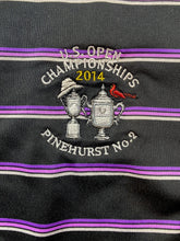 Load image into Gallery viewer, Under Armour Shirt Adult Extra Large Black US Open Pinehurst #2 Golf Polo Mens