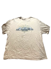 Load image into Gallery viewer, Newport Blue Shirt Adult 3XLT Beige 'The Good The Bad The Ugly' Car Show Mens