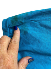 Load image into Gallery viewer, VTG Roller Skating Shirt Adult Large Teal Blue Skate Center Rink Polo Starlite