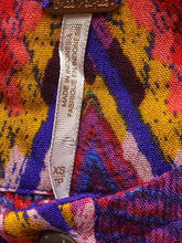 Load image into Gallery viewer, Free People Romper Womens Extra Small Rainbow Aztec Boho Shorts Rayon Ladies