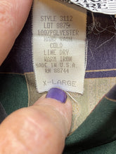 Load image into Gallery viewer, VTG Kensington Square Jacket Womens Extra Large Multi Color Baroque Abstract USA