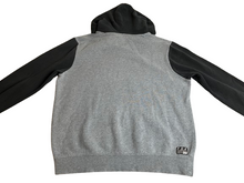 Load image into Gallery viewer, FOX Sweatshirt Adult Medium Gray Black Hoodie Sweater Racing Fleece Pullover Men