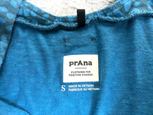 Load image into Gallery viewer, Prana Dress Womens Small Blue June Lake A-Line Flare Sundress Cross Back Ladies