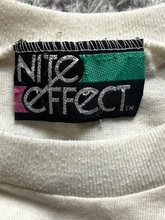 Load image into Gallery viewer, VTG NITE Effect Shirt Womens 2X White Bear Sheep Whimsical Sharellee Plus 80s 90