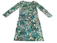 Load image into Gallery viewer, Lilly Pulitzer Dress Women Extra Small Green Blue Corine Sea Oat Beach Escapades