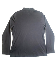 Load image into Gallery viewer, Duluth Trading Shirt Adult Large Black Turtleneck Base Layer Pullover Mens