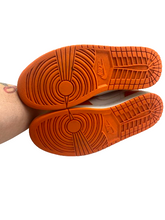 Load image into Gallery viewer, Nike Air Jordan Shoes Mens 9 Orange White 1 Mid SE Electro DM3531-800 Syracuse