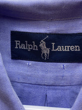 Load image into Gallery viewer, Ralph Lauren Shirt Adult 17.5 32/33 (XL) Blue Pony Button Up Pocket Dress Mens