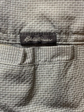 Load image into Gallery viewer, Eddie Bauer Shirt Adult Extra Large Gray Travex Button Up Nylon Mesh Hiking Mens