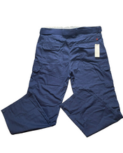Load image into Gallery viewer, Linea Uomo Pants Adult 44x34 Navy Straight Leg Baggy Cargo Hip Hop Mens NWT