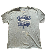 Load image into Gallery viewer, USA Swimming Speedo Shirt Adult Large Light Blue Training Camp Swim Hanes Mens