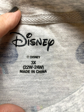 Load image into Gallery viewer, Disney Sweatshirt Womens 3X Allover Print Minnie Head Rainbow Pullover Plus Lady