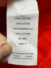 Load image into Gallery viewer, J Crew Pants Womens 8 (34x27.5) Red Chino Straight Leg Casual Slash Pocket Lady