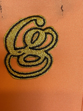 Load image into Gallery viewer, Coogi Dress Womens Extra Large Peach Summer Floral Long Maxi Spandex Halter Boho