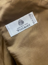 Load image into Gallery viewer, Alexandre Savile Row Long Coat Adult Euro Size 52 Tan Blazer Suit Striped Mens