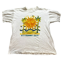 Load image into Gallery viewer, Vintage St. Thomas Virgin Islands Shirt Adult Large Paradise Sun Art Artsy Mens