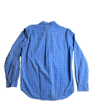 Load image into Gallery viewer, Abercrombie & Fitch Shirt Adult Small Blue Grid Checkered Button Up Casual Mens